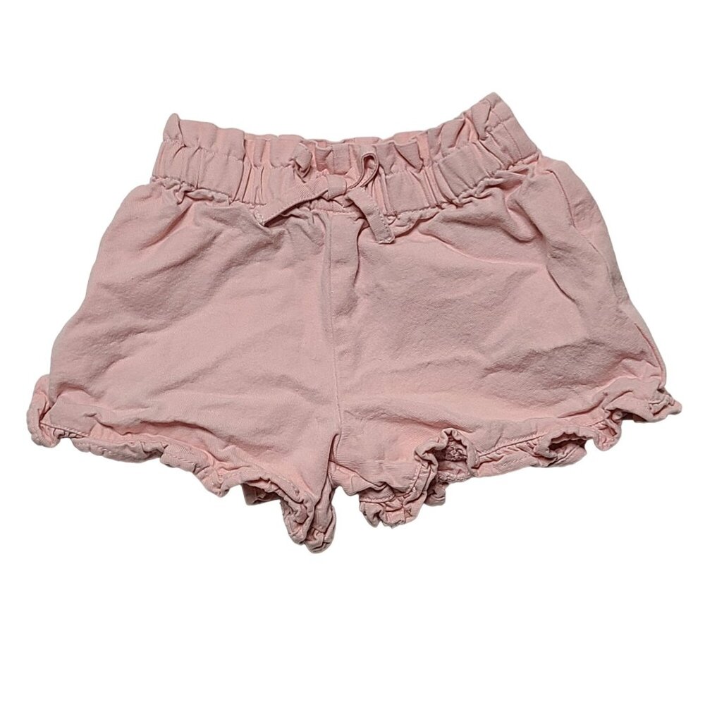Dip Girls Pink Ruffle Hem Shorts Size 5T